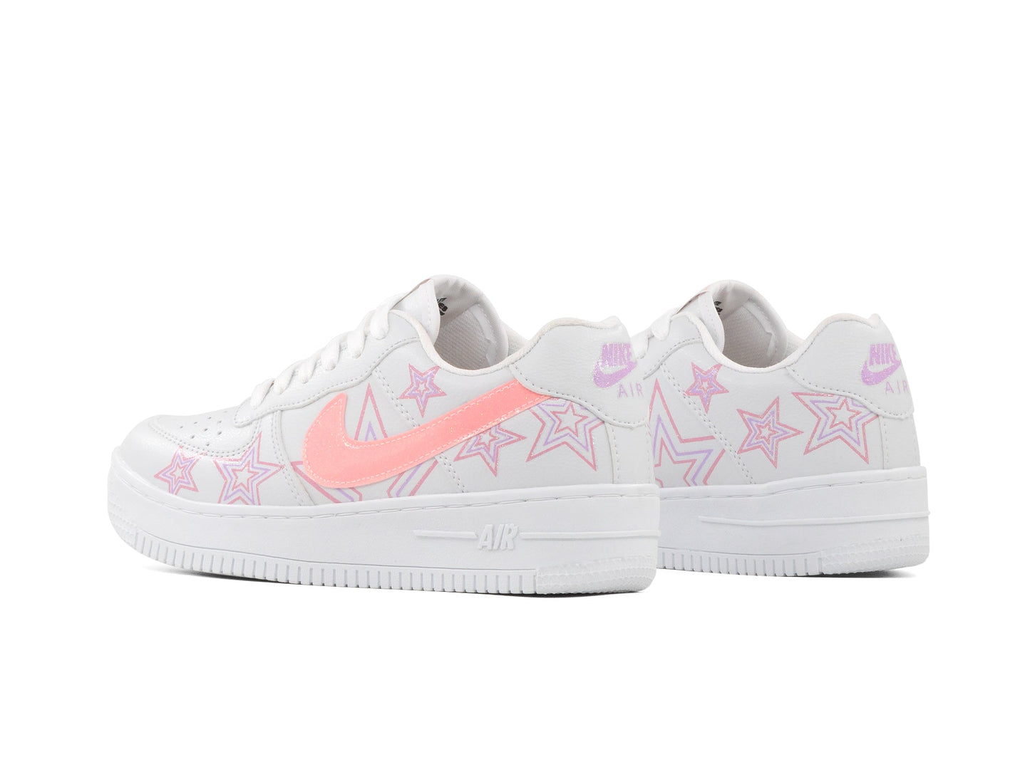 Tenis Estrella Rosa Lila Rosa