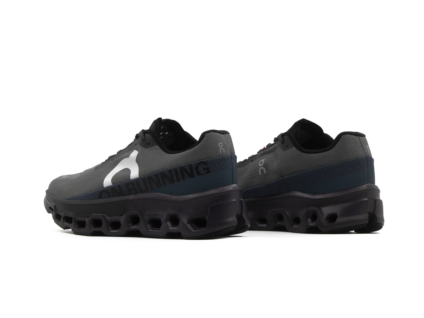 Tenis On Cloud 2 Monster Negro Oxford Importado