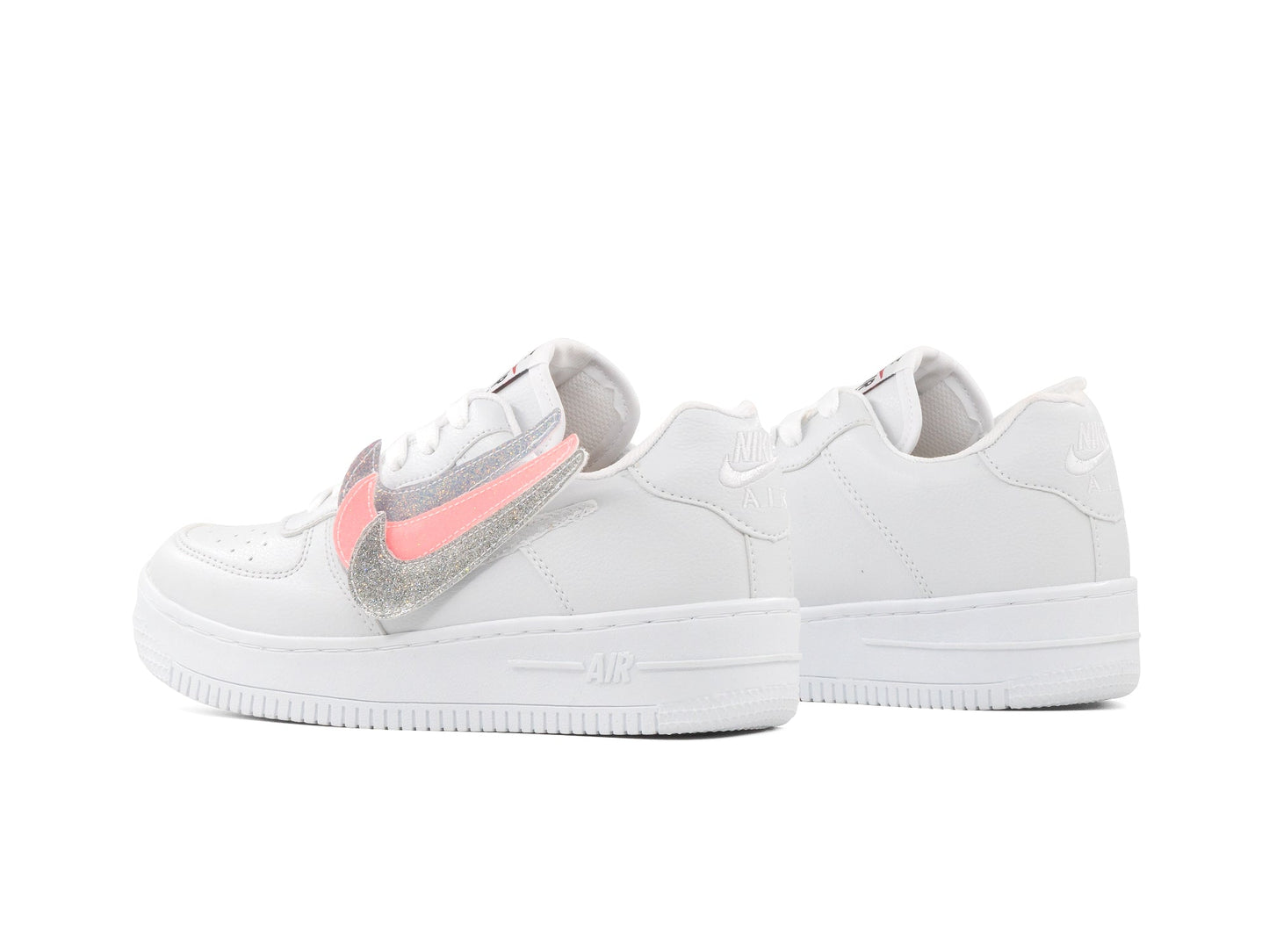Tenis Tres Pipas Blanco Glitter