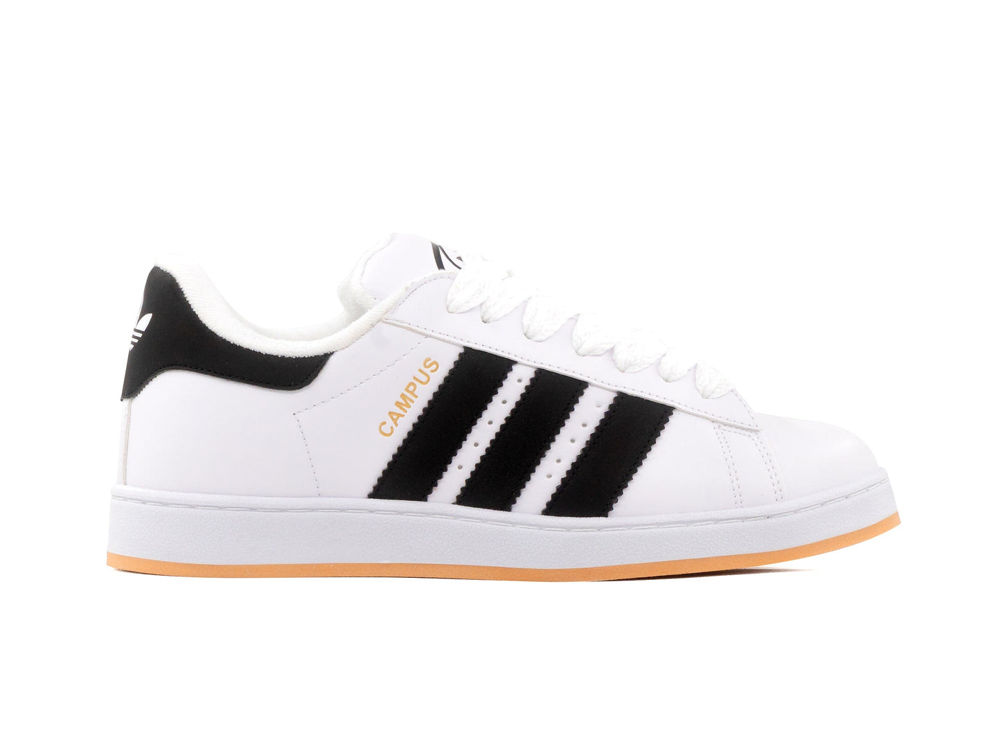 Tenis Campus Blanco Negro