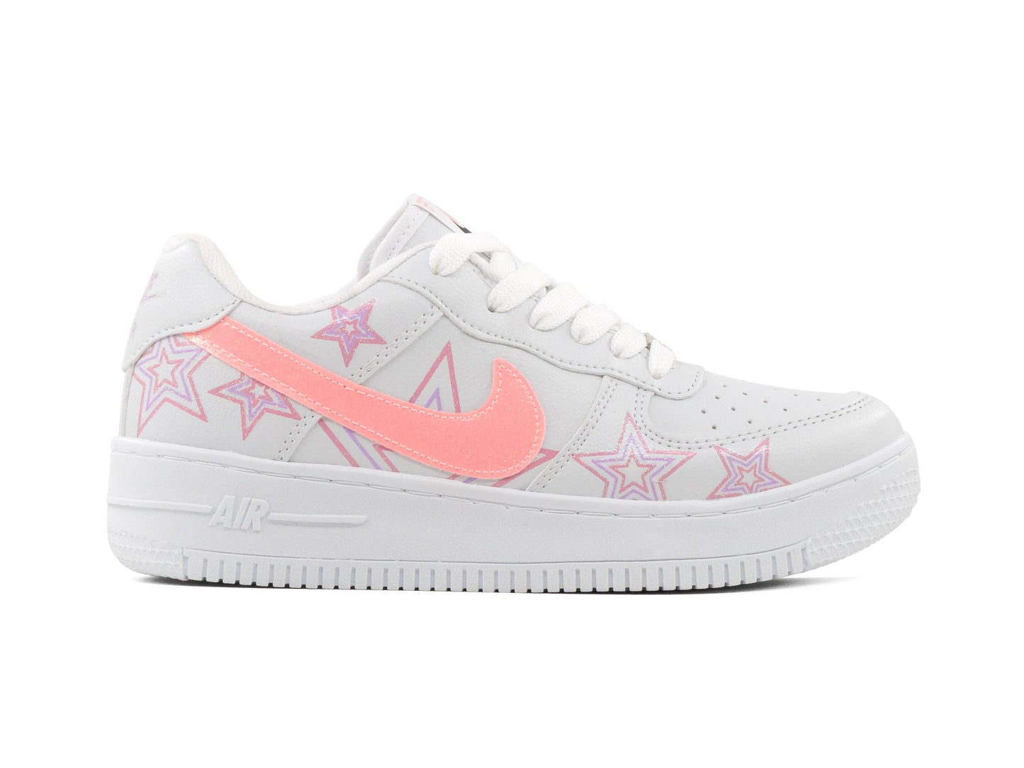 Tenis Estrella Rosa Lila Rosa