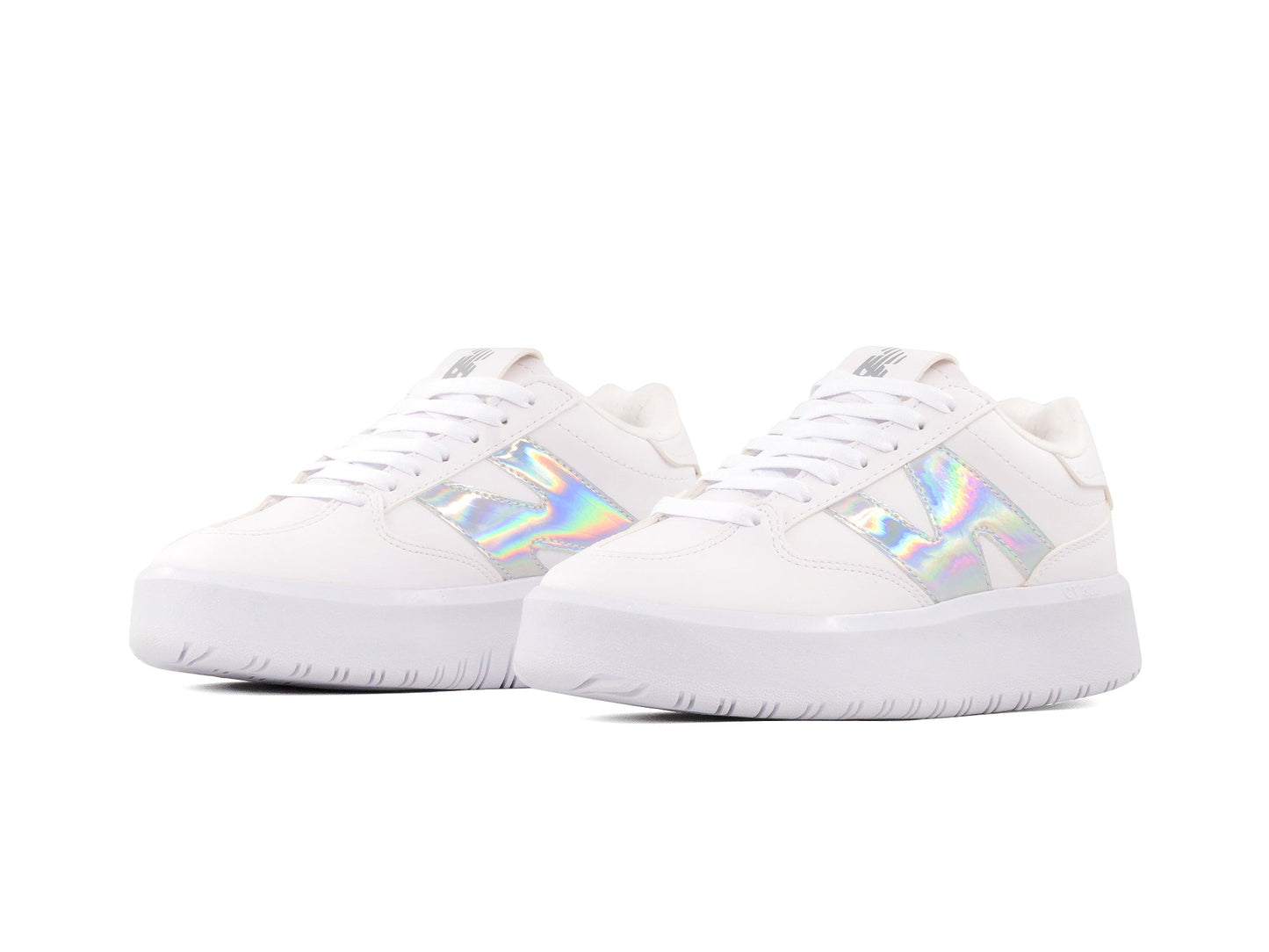 Tenis New Balance Blanco Plata