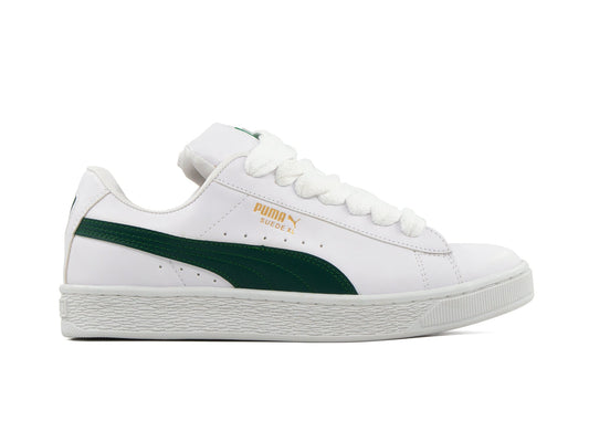 Tenis Suede XL Blanco Verde 1.1 Premium