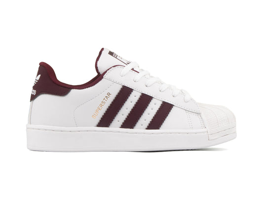 Tenis Superstar Blanco Rojo