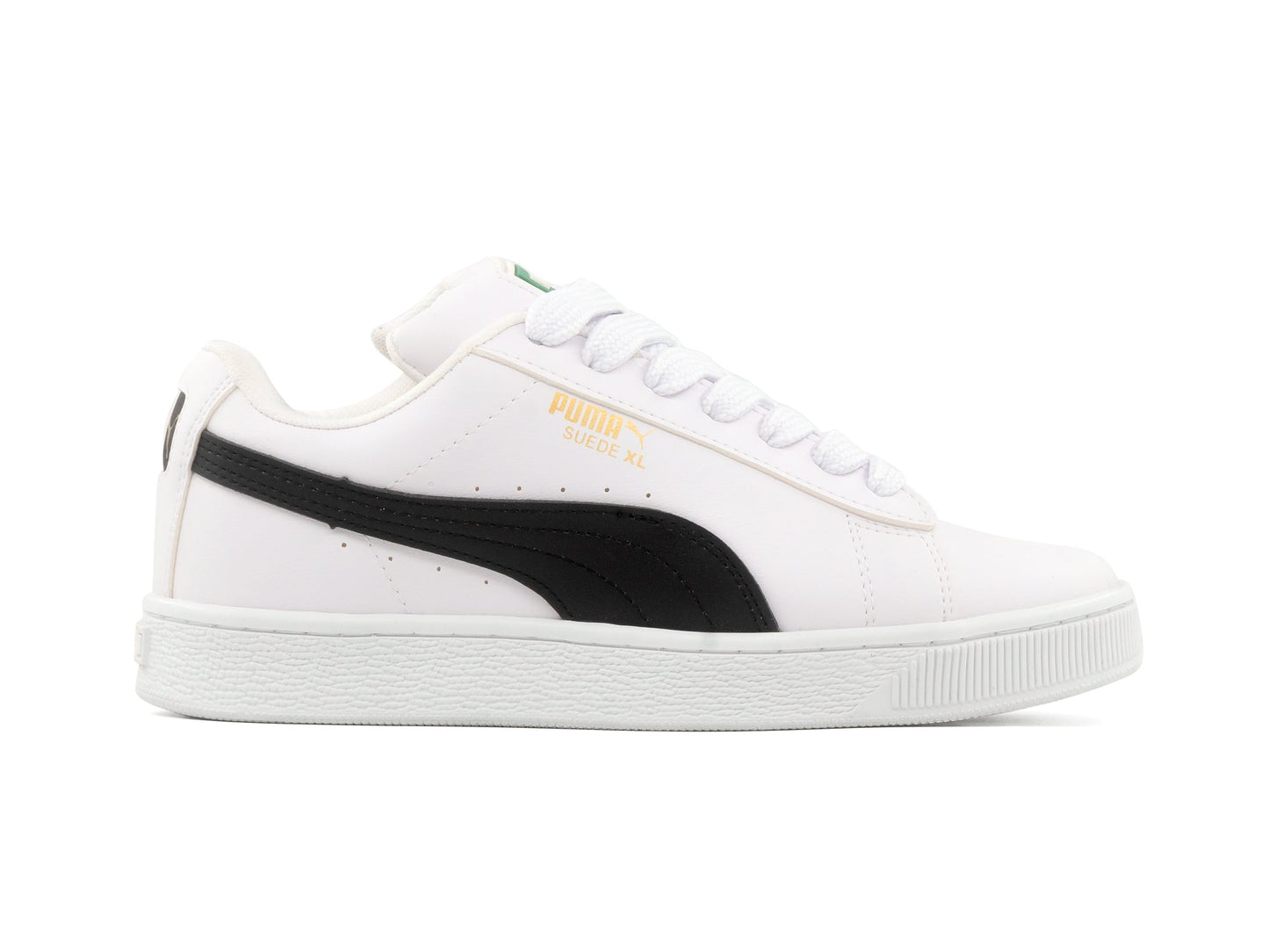 Tenis Suede XL Blanco Negro