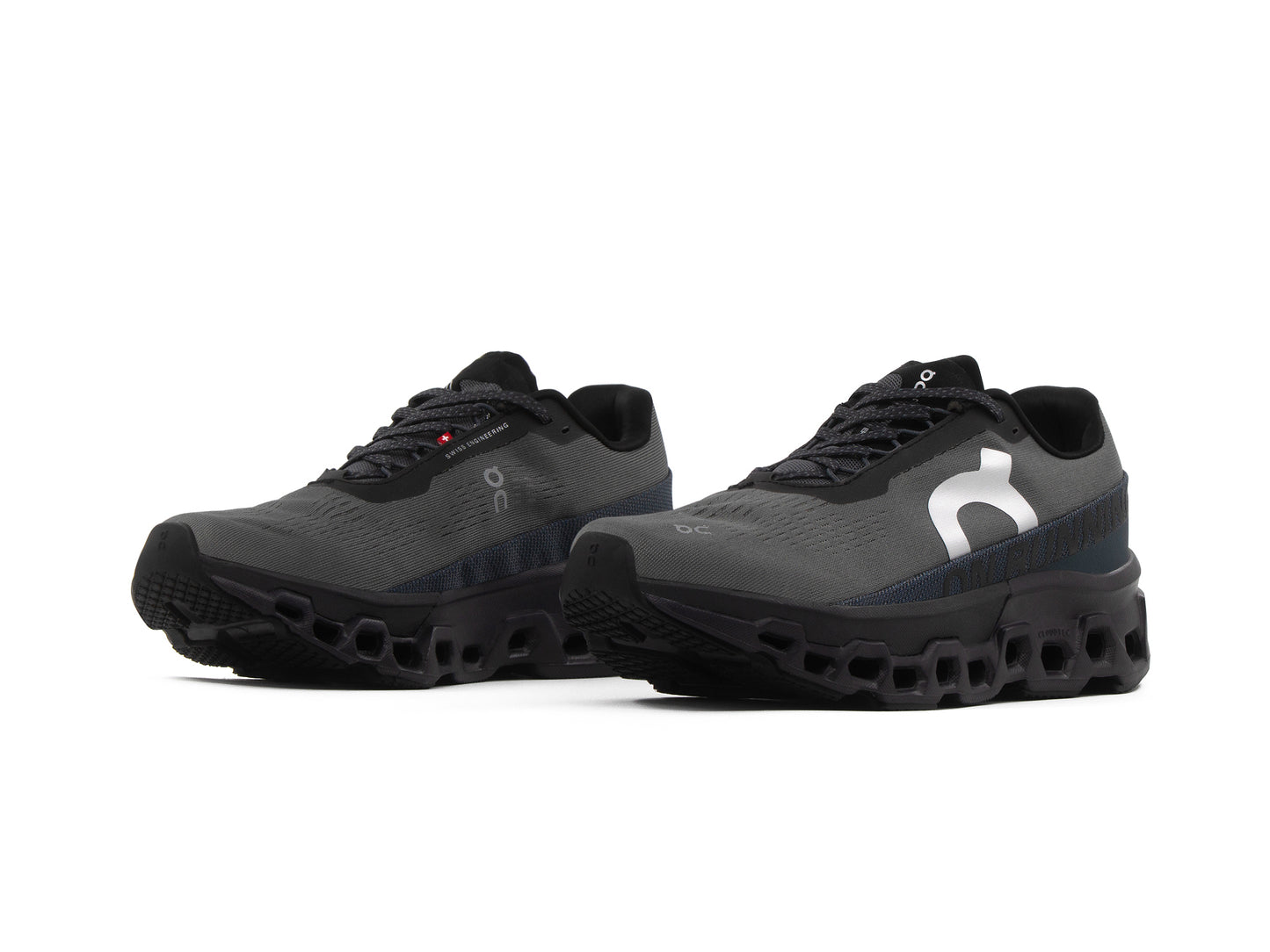 Tenis On Cloud 2 Monster Negro Oxford Importado