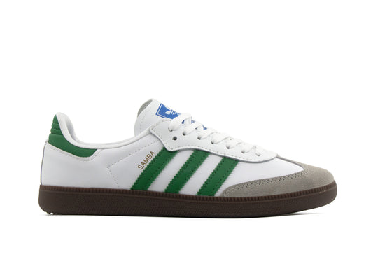Tenis Samba OGBlanco Verde Importado
